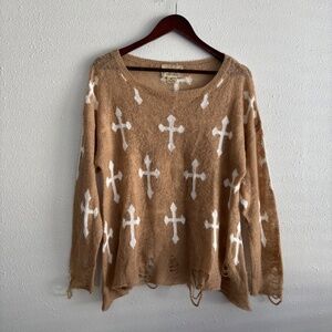 Wildfox White Label Gothic Cowgirl Lennon Sweater